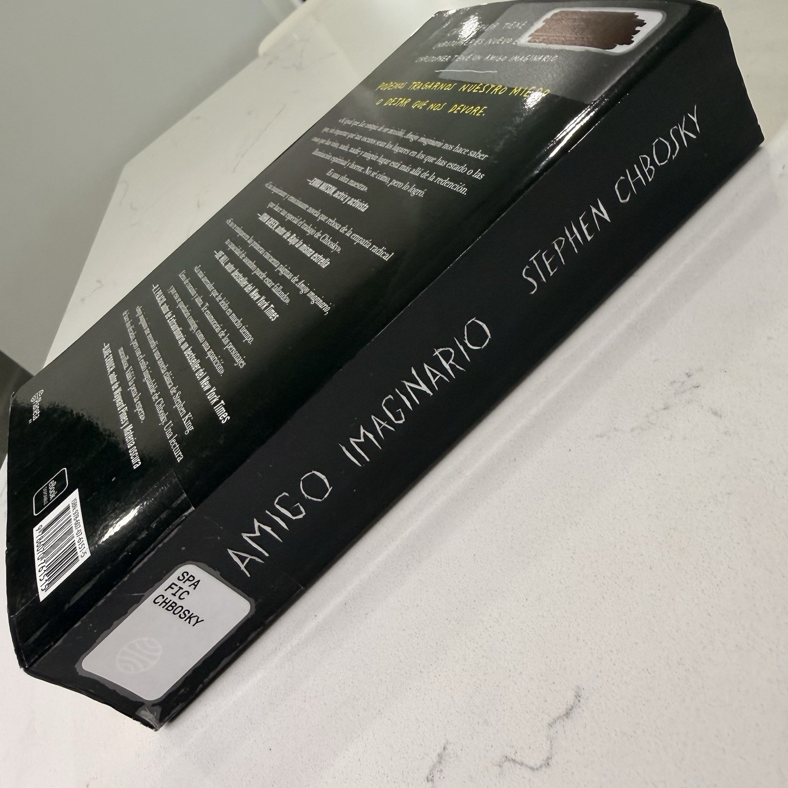 Amigo Imaginario Stephen Chbosky Novela
