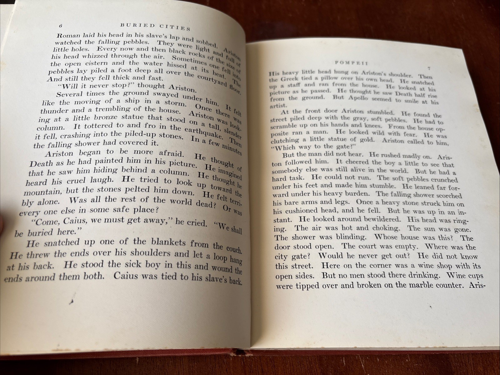 Buried Cities by Jennie Hall, 1923 First Edition 3rd Printing Rare Hardcover