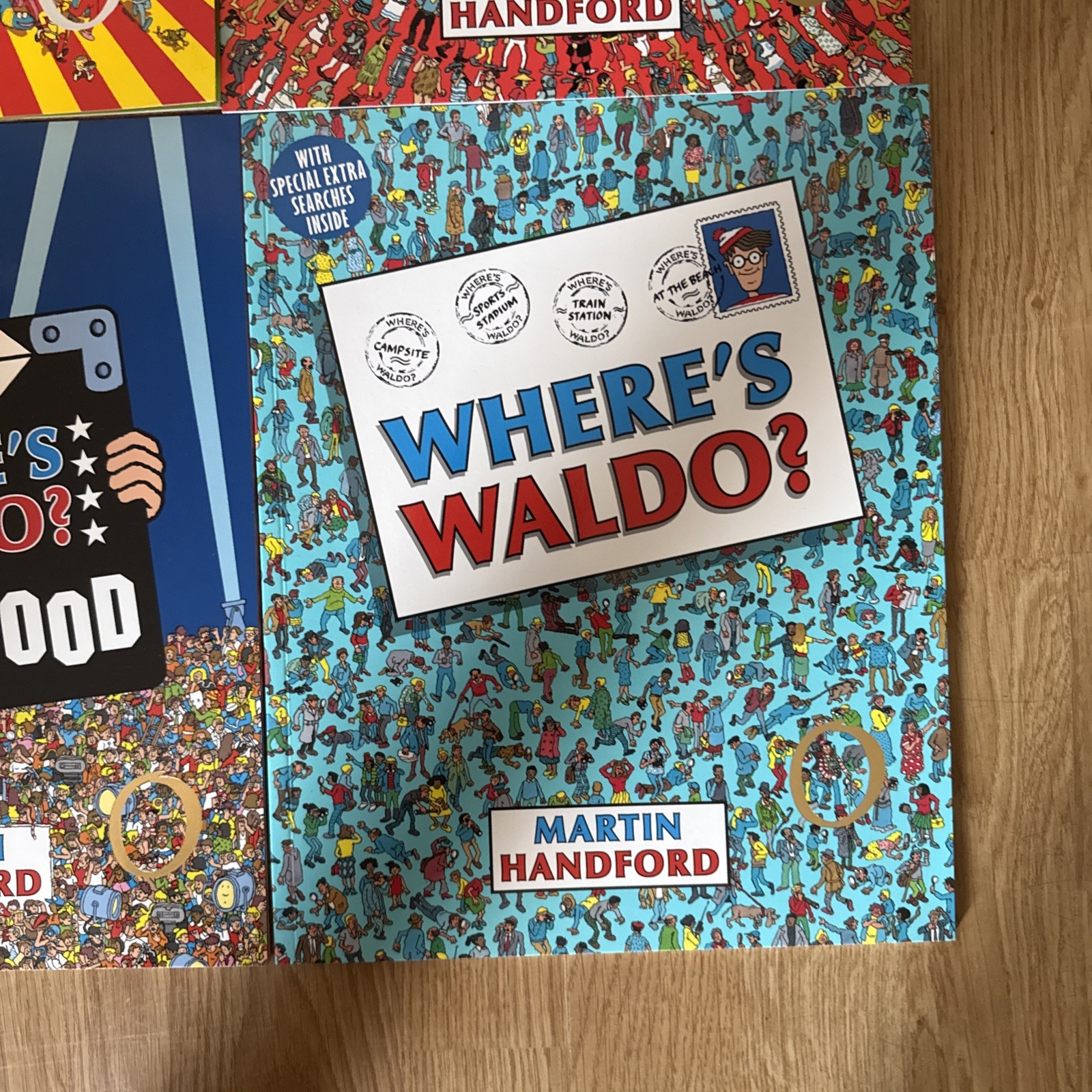 Where’s Waldo Super Six Set 6 Books and Poster No Puzzle Picture Hunt