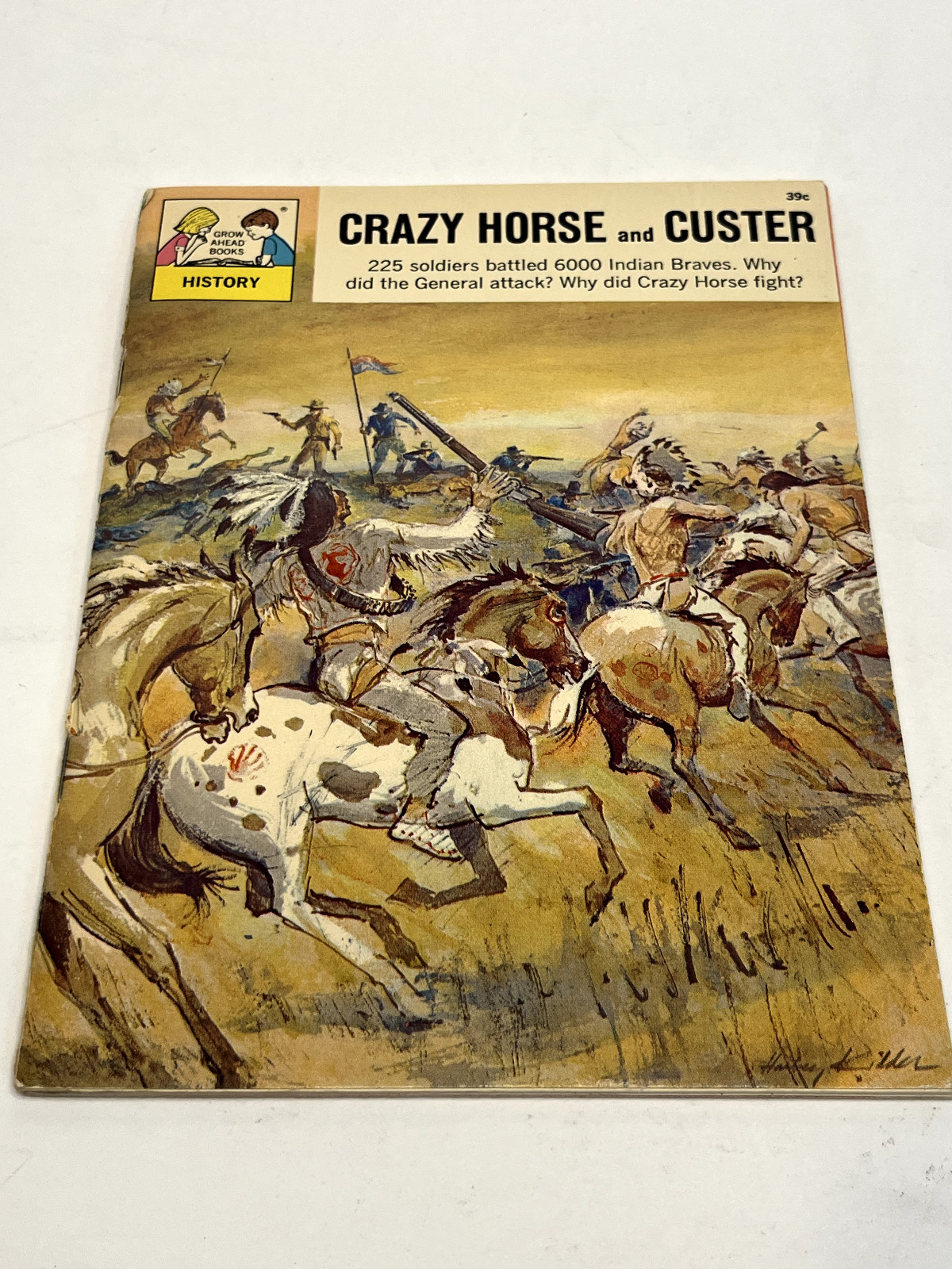 Crazy Horse and Custer by William K. Powers 5.25×7 Paperback Illustrated 