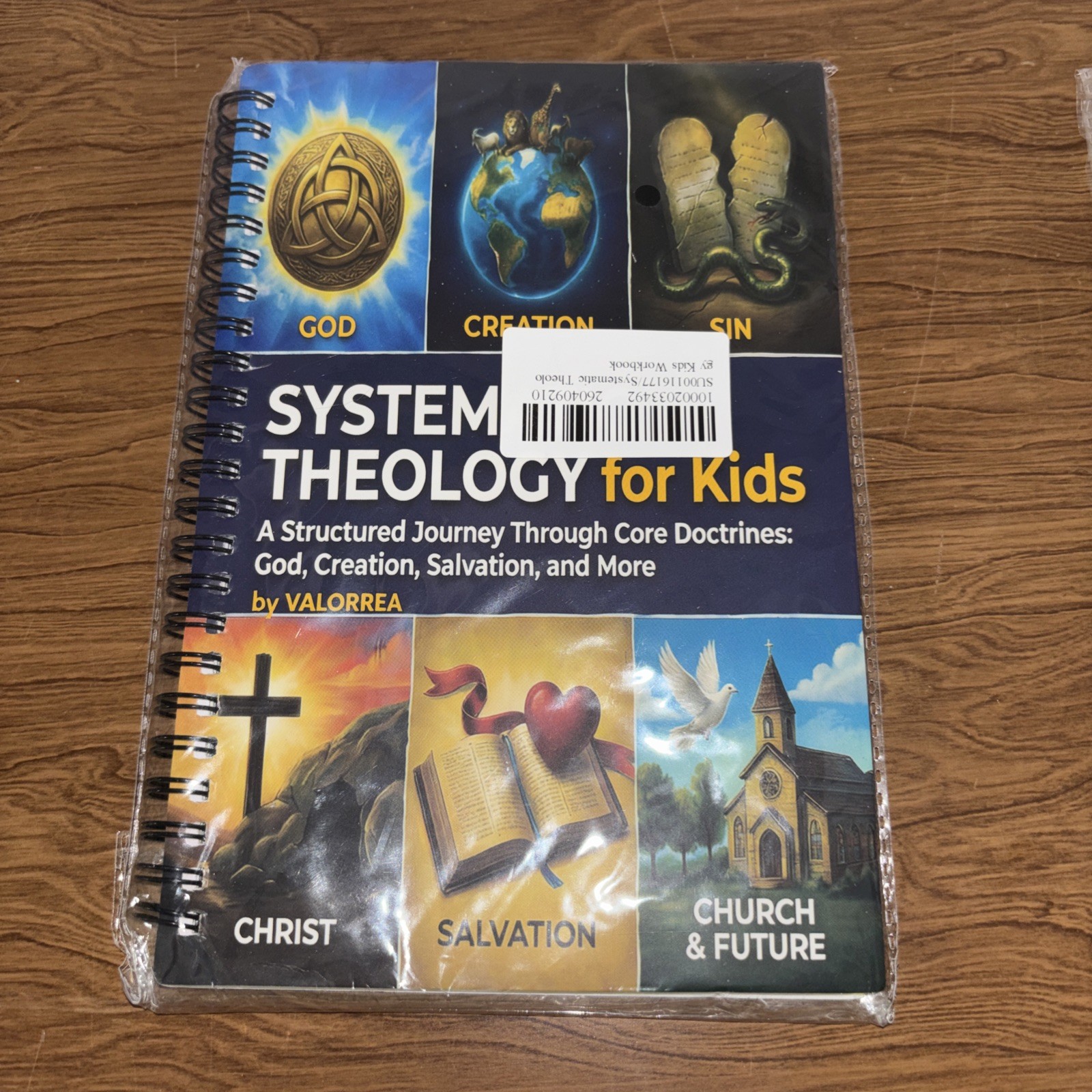 Systematic Theology for Kids: 52-Week Workbook Paperback Wirebound (2026) NEW