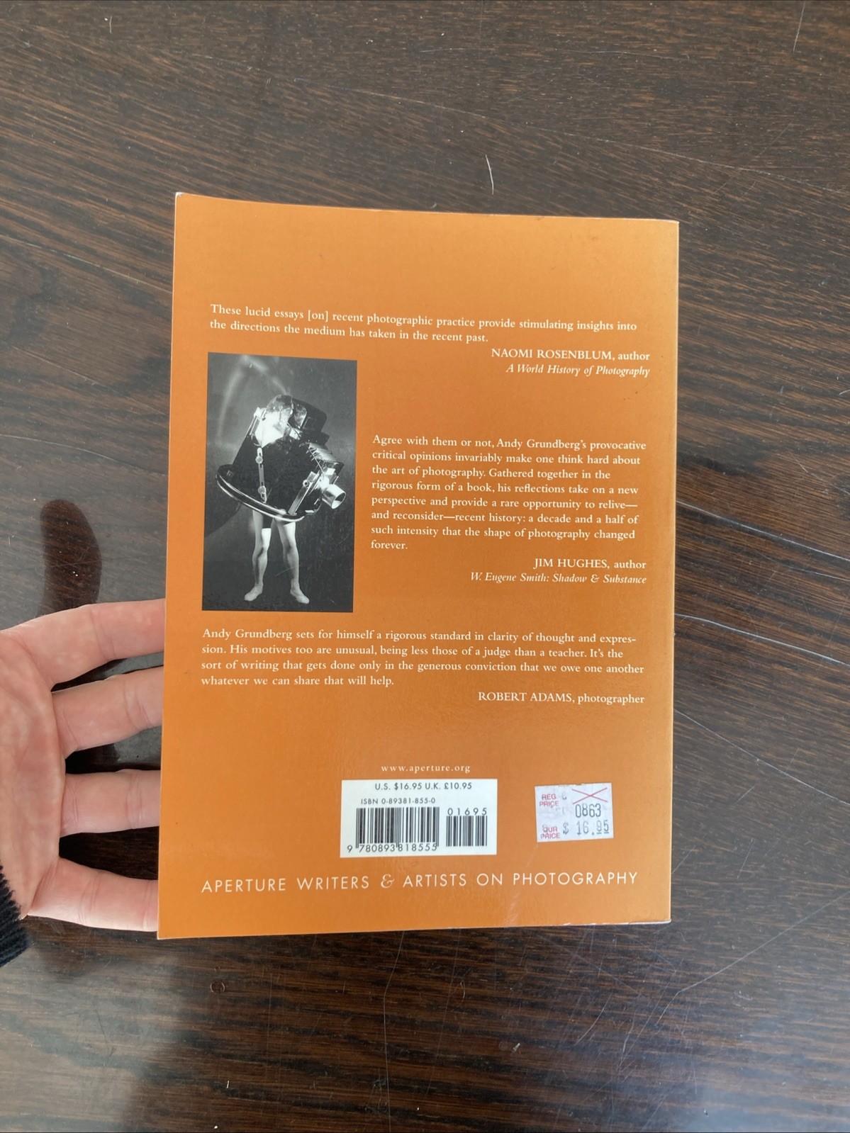 CRISIS OF THE REAL: WRITINGS ON PHOTOGRAPHY, 1974-1989 By Andy Grundberg