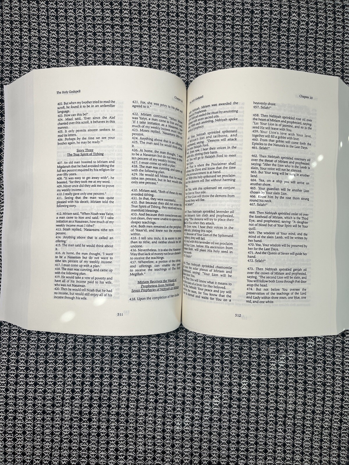 holy megillah, the nasarean bible of the essene way,Large Reprint 8.5*11.5”, PB