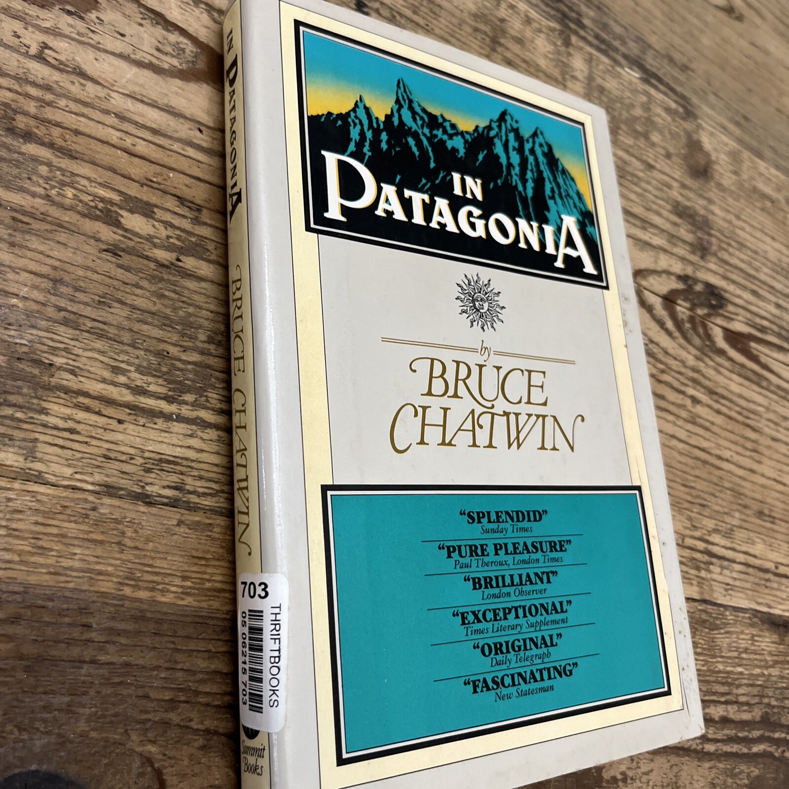 In Patagonia by Bruce Chatwin (1978, Hardcover)