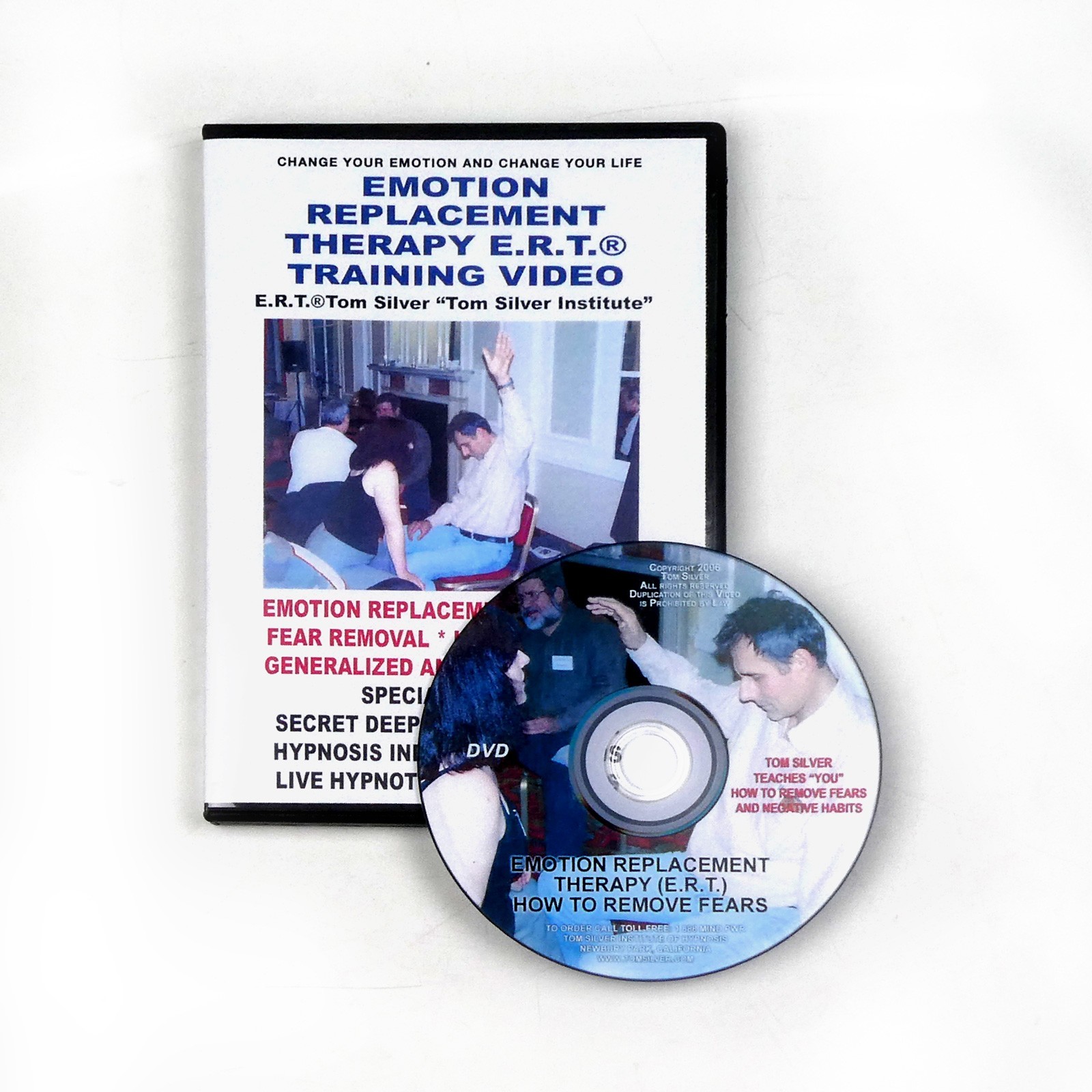 Emotion Replacement Therapy HYPNOSIS DVD Hypnotherapy Instant Shock inductions