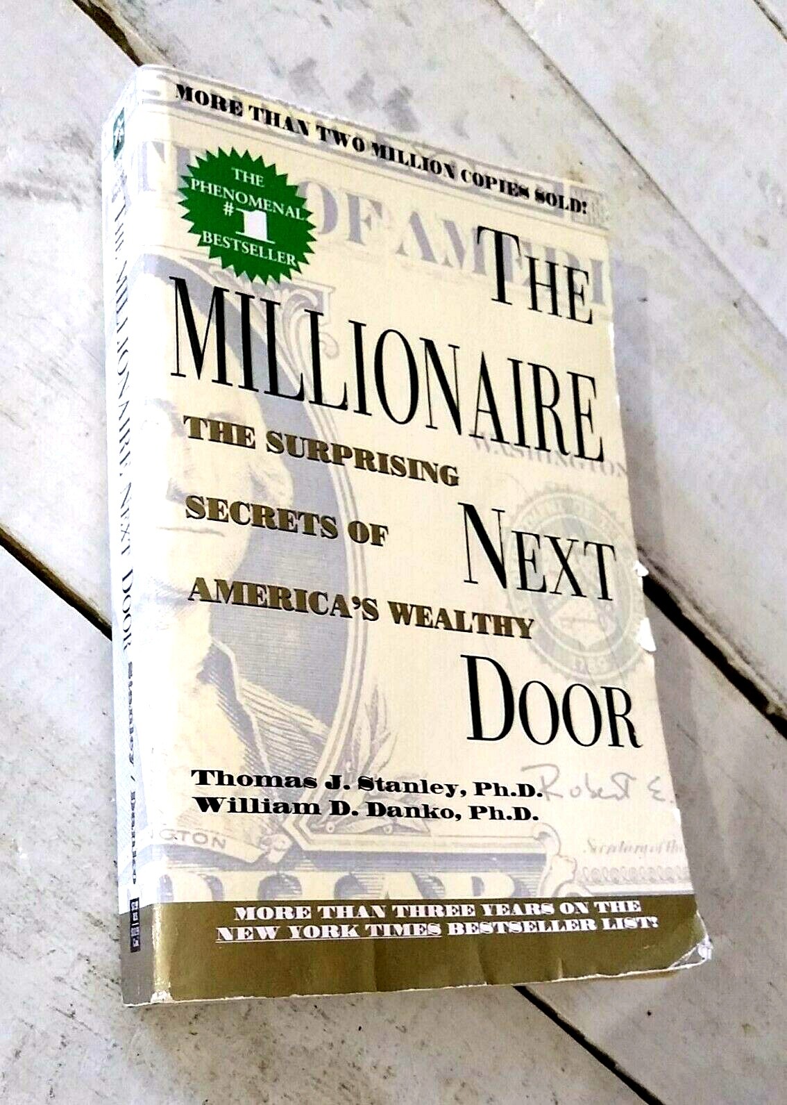 Millionaire Next Door Stanley Danko Finance Wealth Paperback Classic