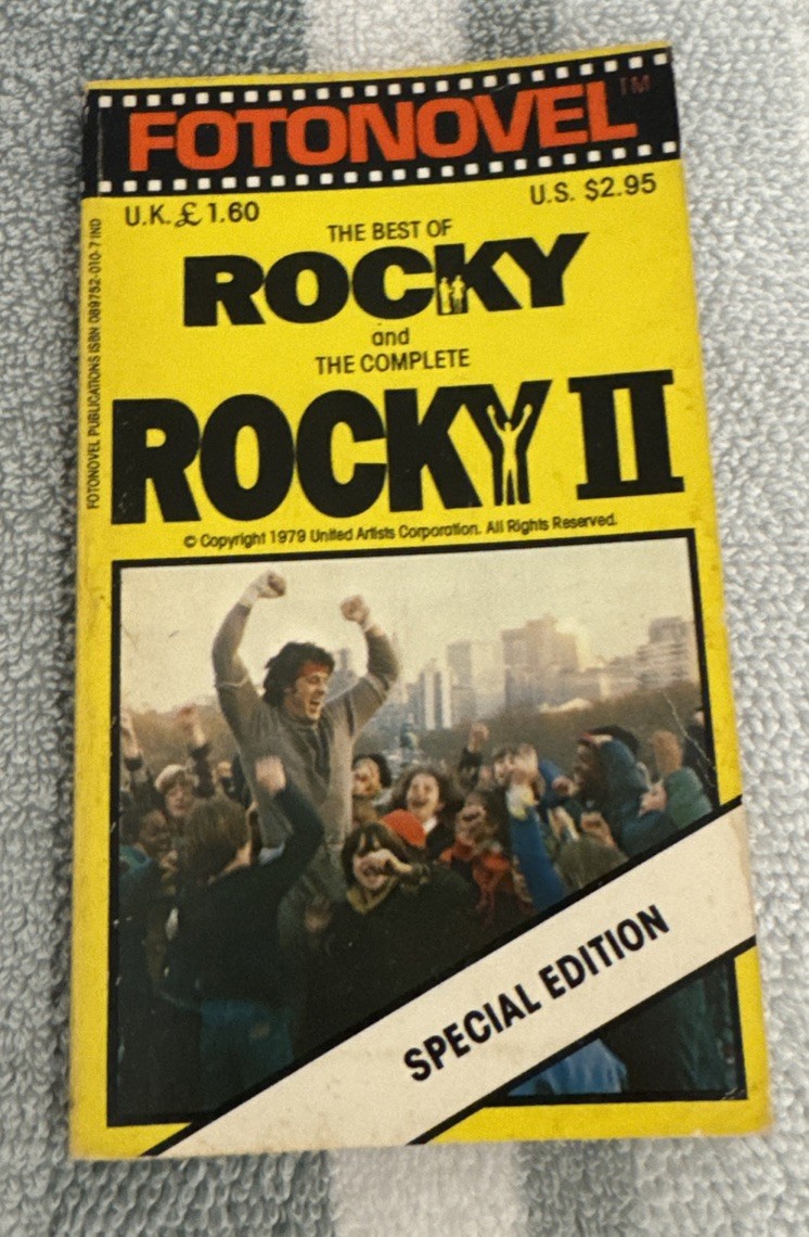 Fotonovel The Best of Rocky & The Complete Rocky II Special Edition 1979 Film