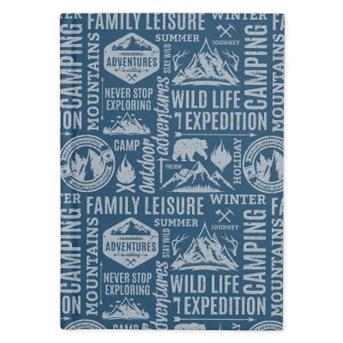 Camping Journal & RV Travel Logbook: RV Trip Campsite Caravan Holiday Record &