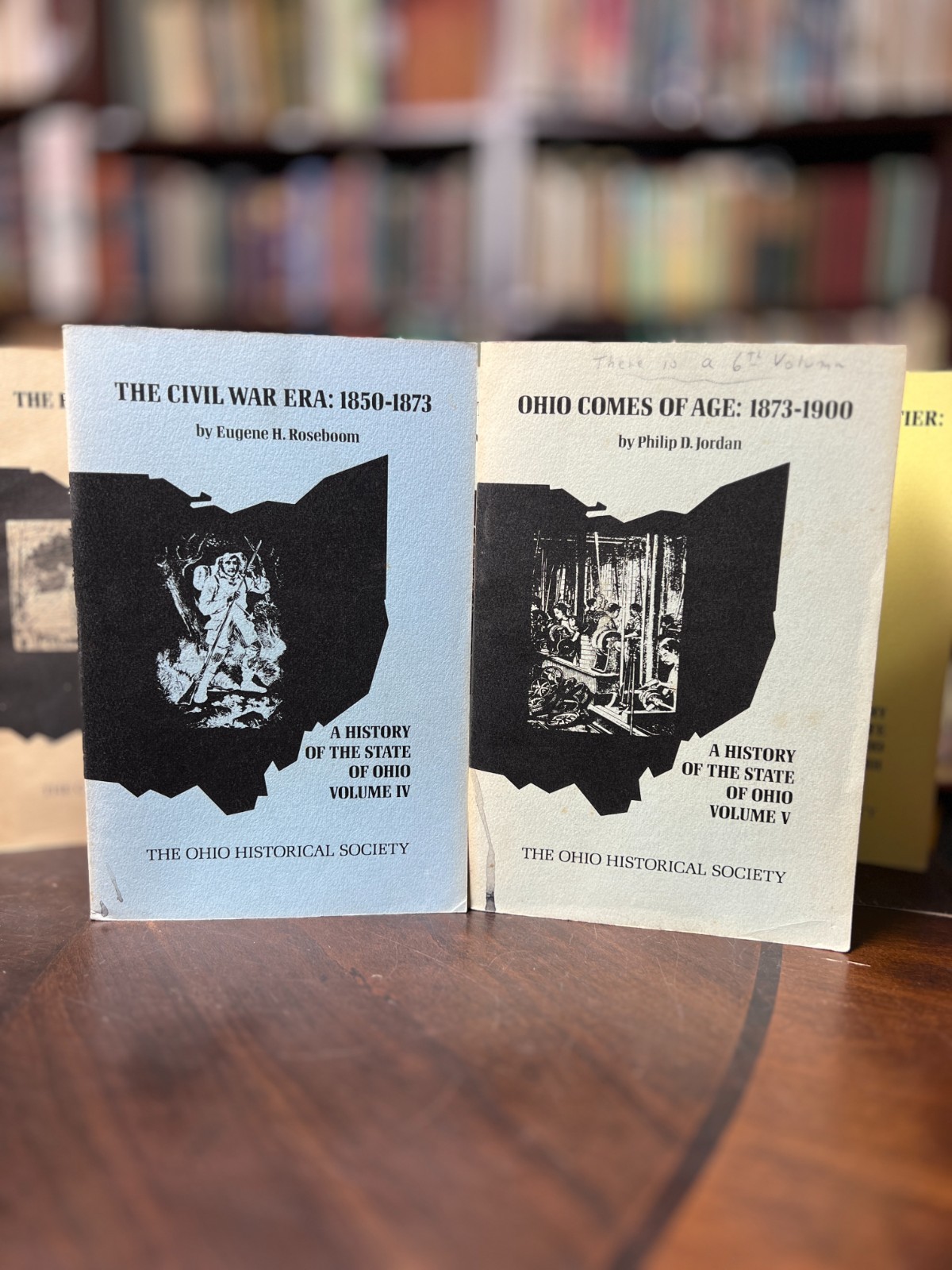 The History of the State of Ohio Volumes I-V Foundation-1900 3-2