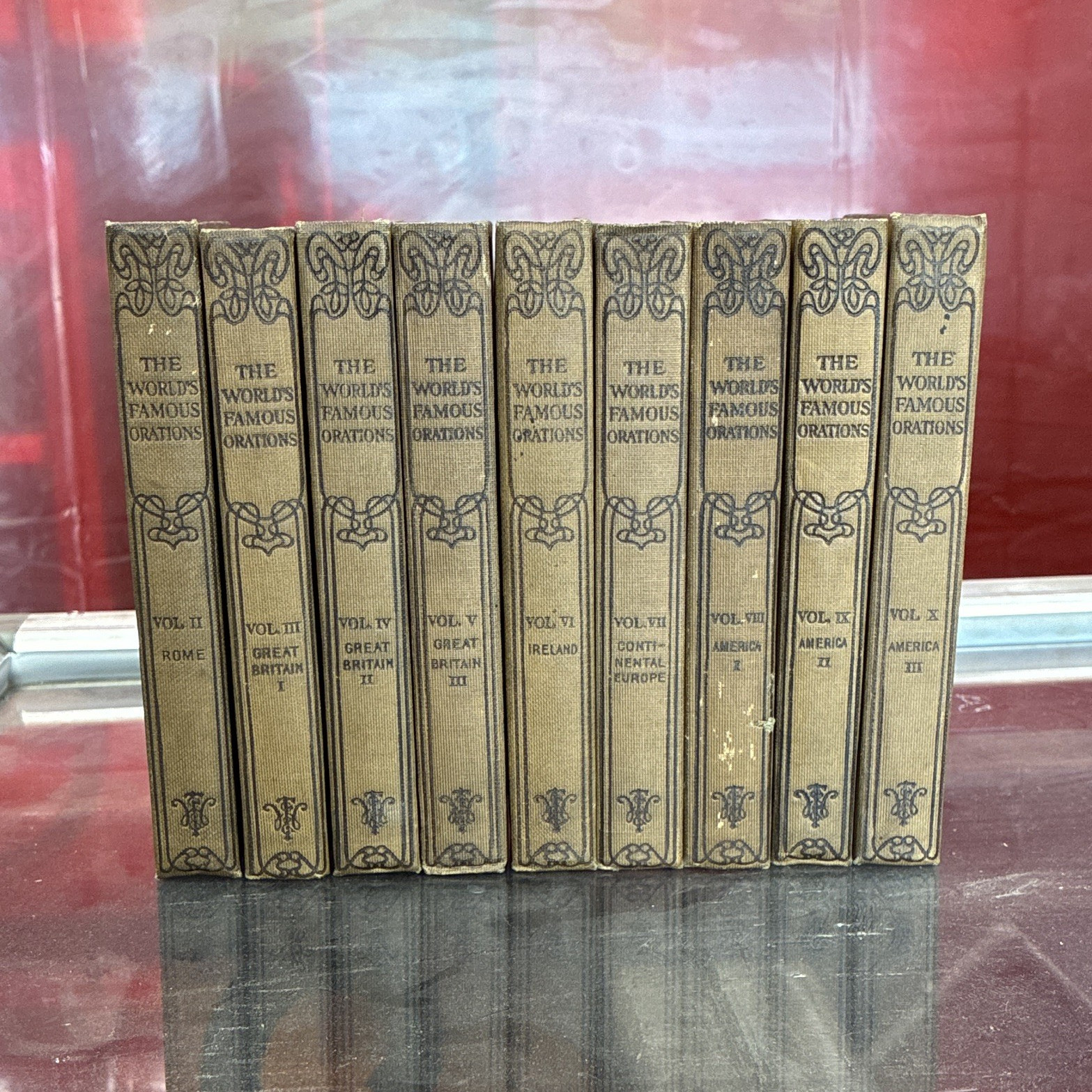The World’s Famous Orations Vol II-X William J Bryan & Halsey Funk & Wagnalls
