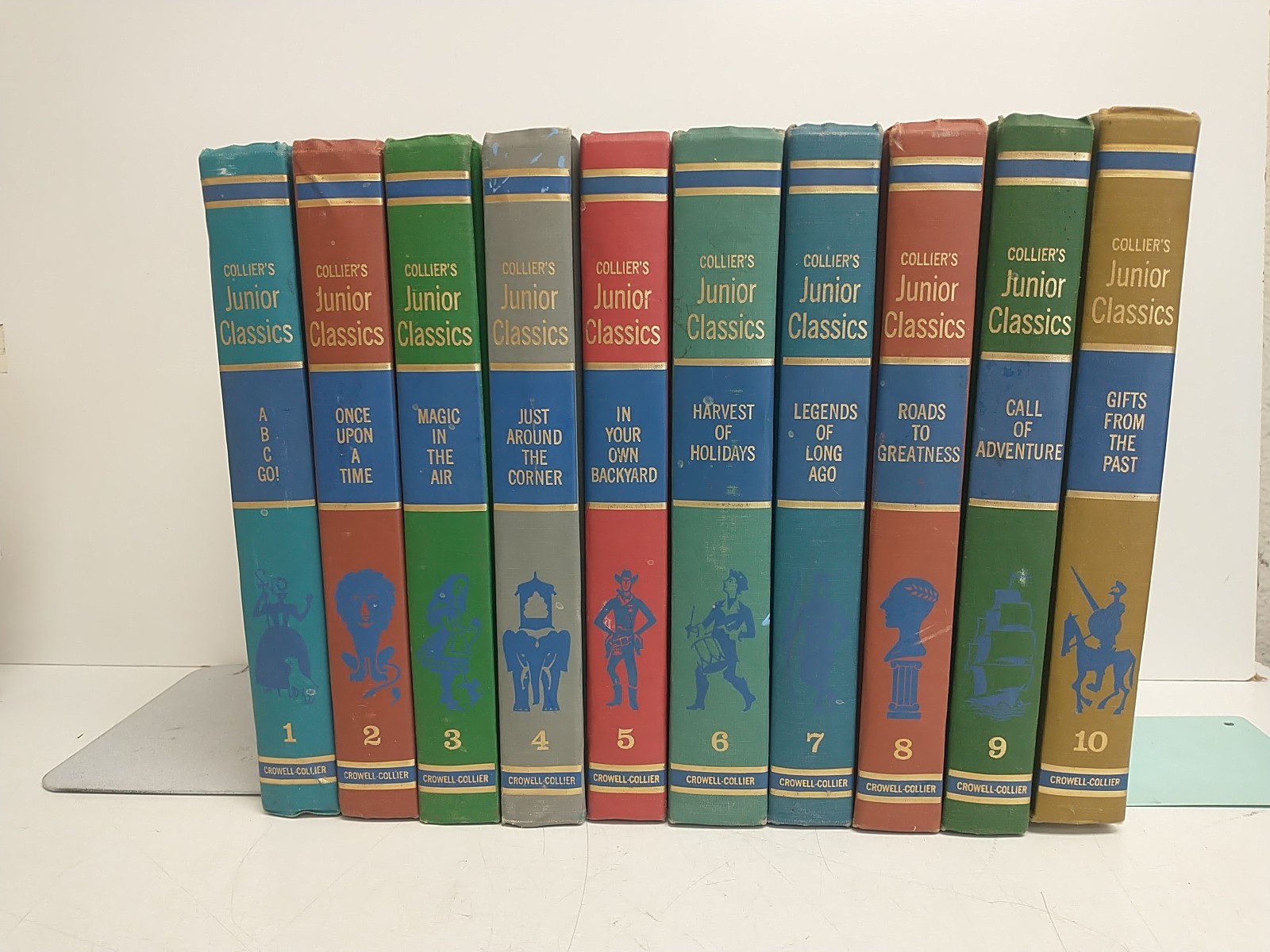 Collier’s Junior Classics The Young Folks Shelf of Books 1962 Full 10-Volume Set