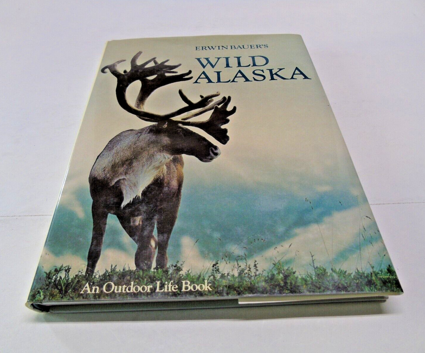 Wild Alaska An Outdooor Life Book by Erwin & Peggy Bauer 1988 Photos Base Maps