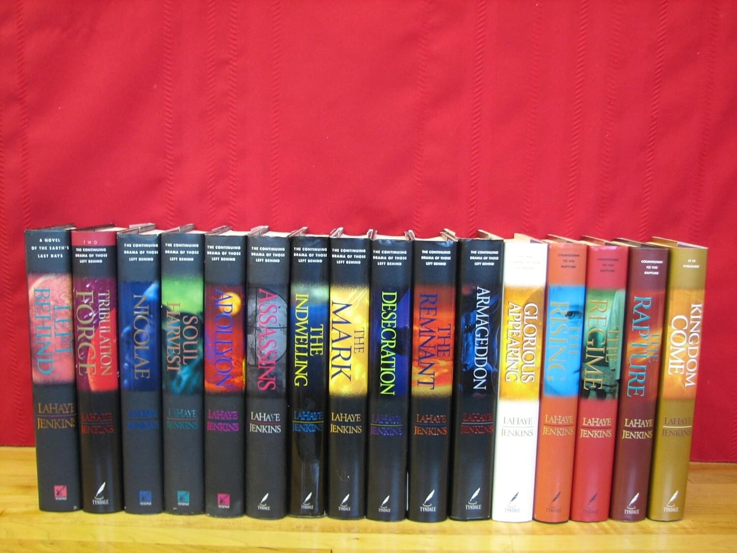 Complete Set Series Left Behind HARDCOVER Tim LaHaye Jerry Jenkins #1-16 Earth’s
