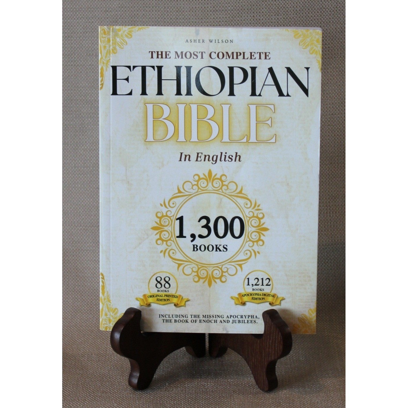 The Most Complete Ethiopian Bible in English 1300 Books Asher Wilson Paperback