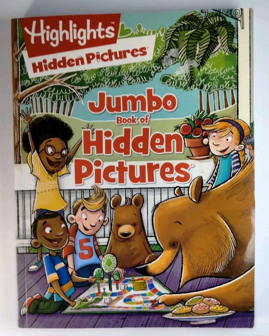 Jumbo Book Of Hidden Pictures Highlights Hidden Pictures Never Used