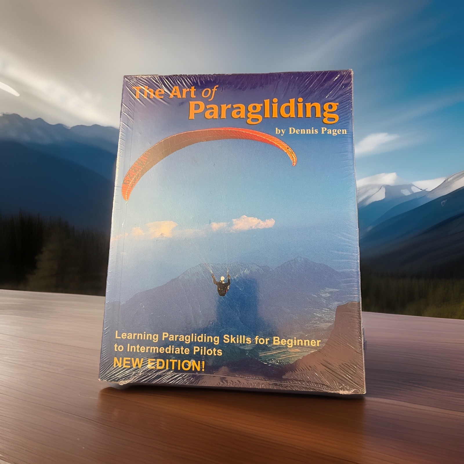 The Art Of Paragliding – Learning Beginner to Intermediate New In Wrap mint !!!