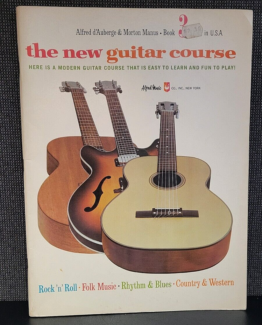 THE NEW GUITAR COURSE by Morton Manus (1968) 47 Pages