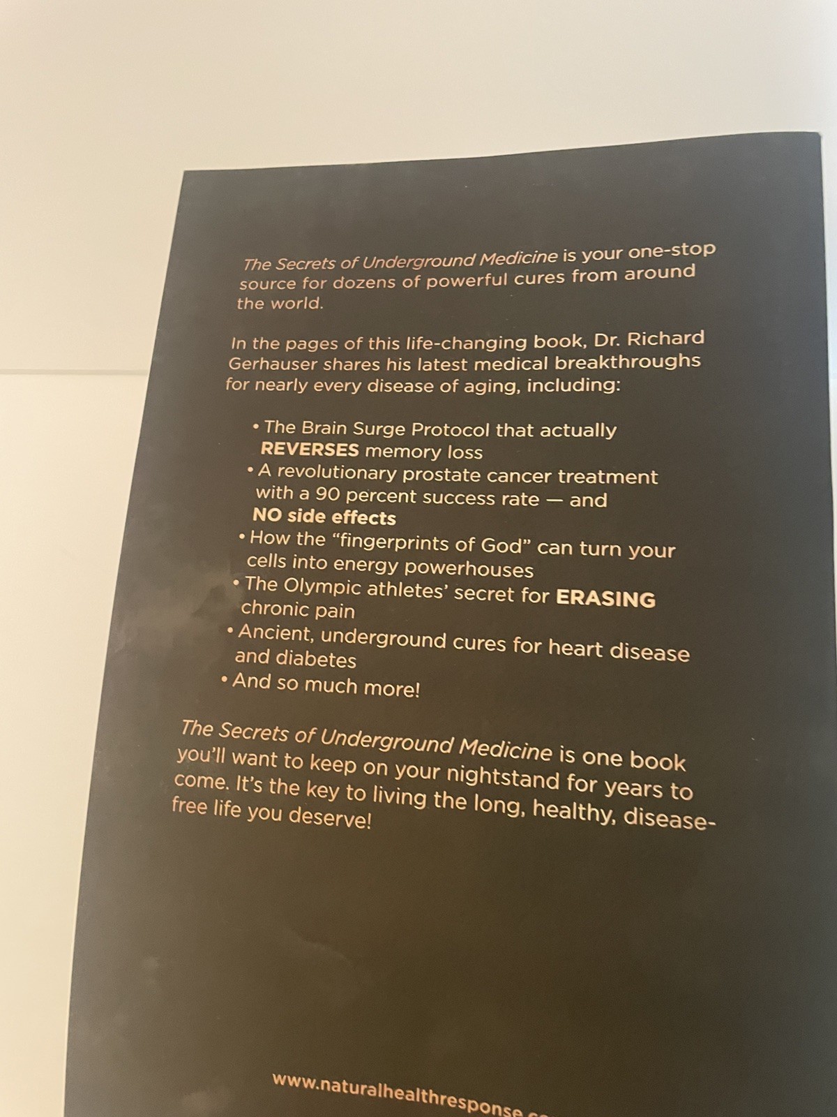 The Secrets of Underground Medicine (Paperback, 2018) Natural Health Response