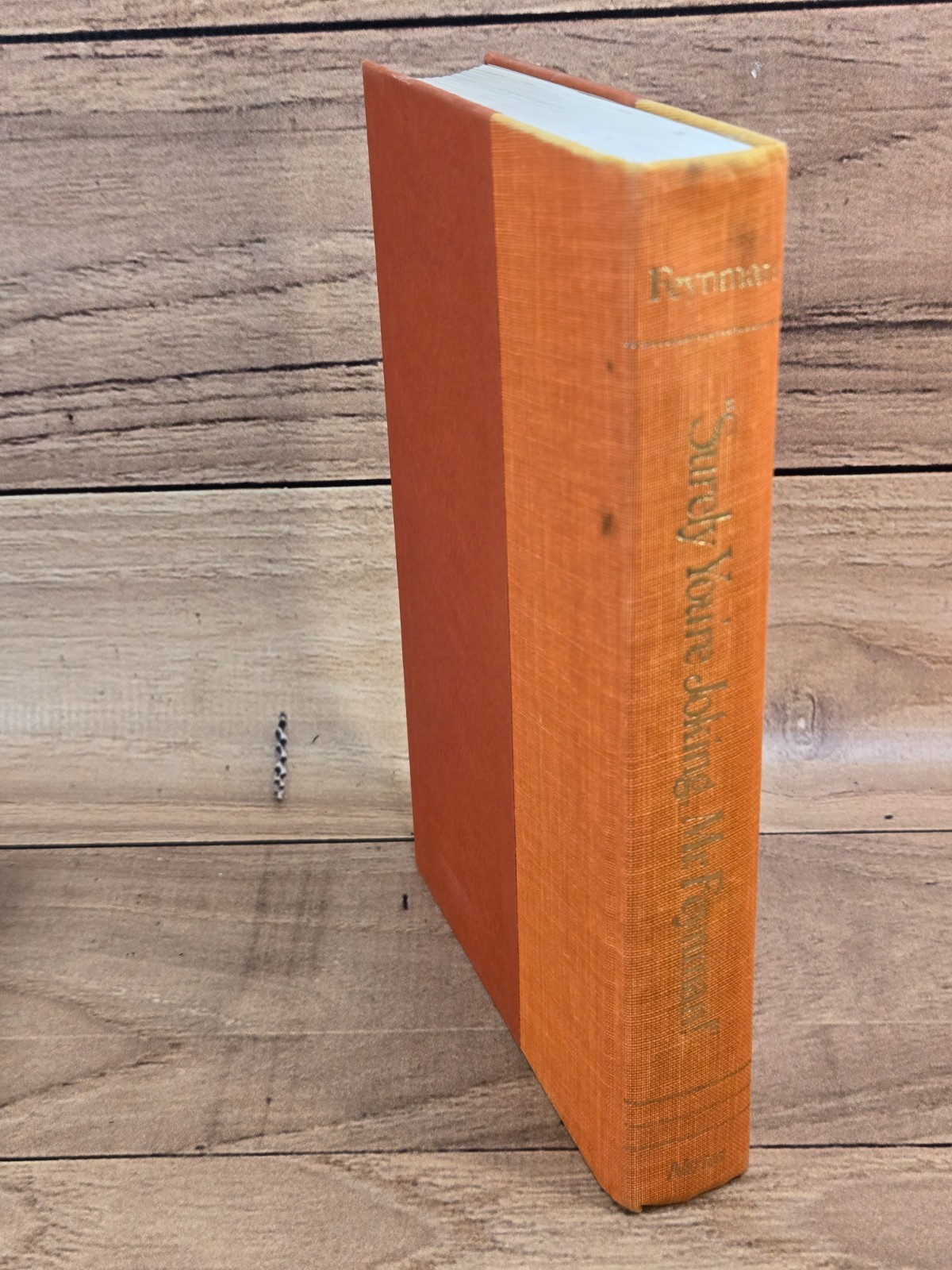 Vtg “SURELY YOU’RE JOKING, MR. FEYNMAN!” Richard Feynman 1985 HC/DJ Norton & Co.