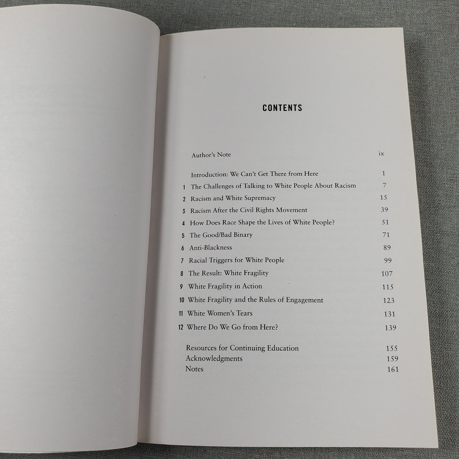 White Fragility Robin DiAngelo 2018 Trade Paperback Race Racism Allen Lane