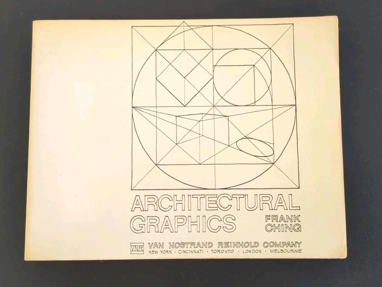 Architectural Graphics Francis D K Ching 1975 First Edition Trade Paperback