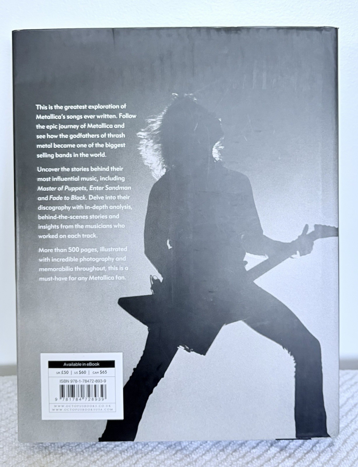 Metallica All the Songs by Benoît Clerc Illustrated Hardcover 2023 Octopus