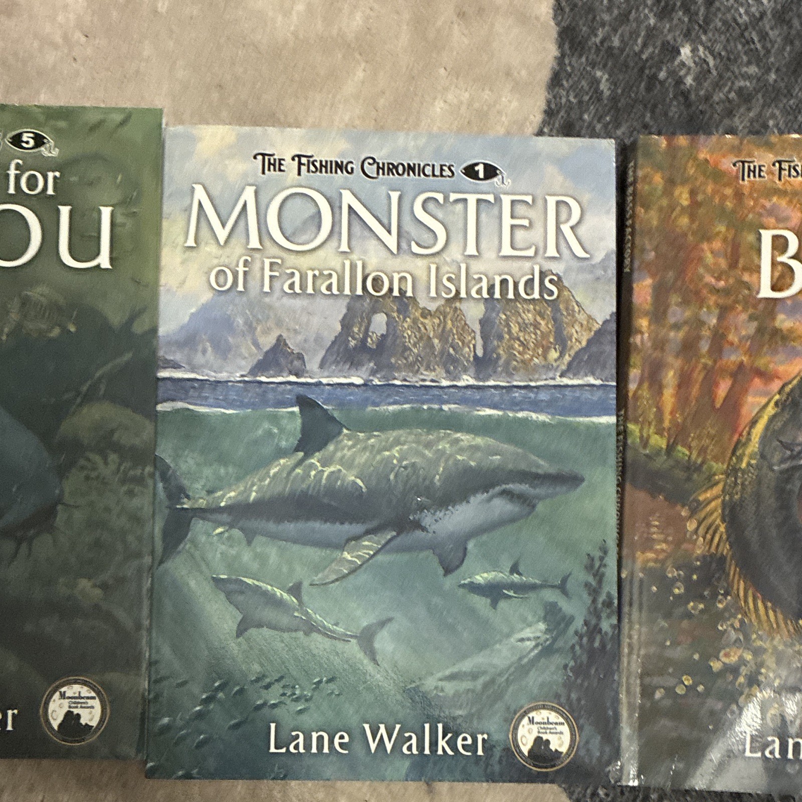 Lane Walker The Fishing Chronicles Paperback 5-Book Lot River King Big Lou