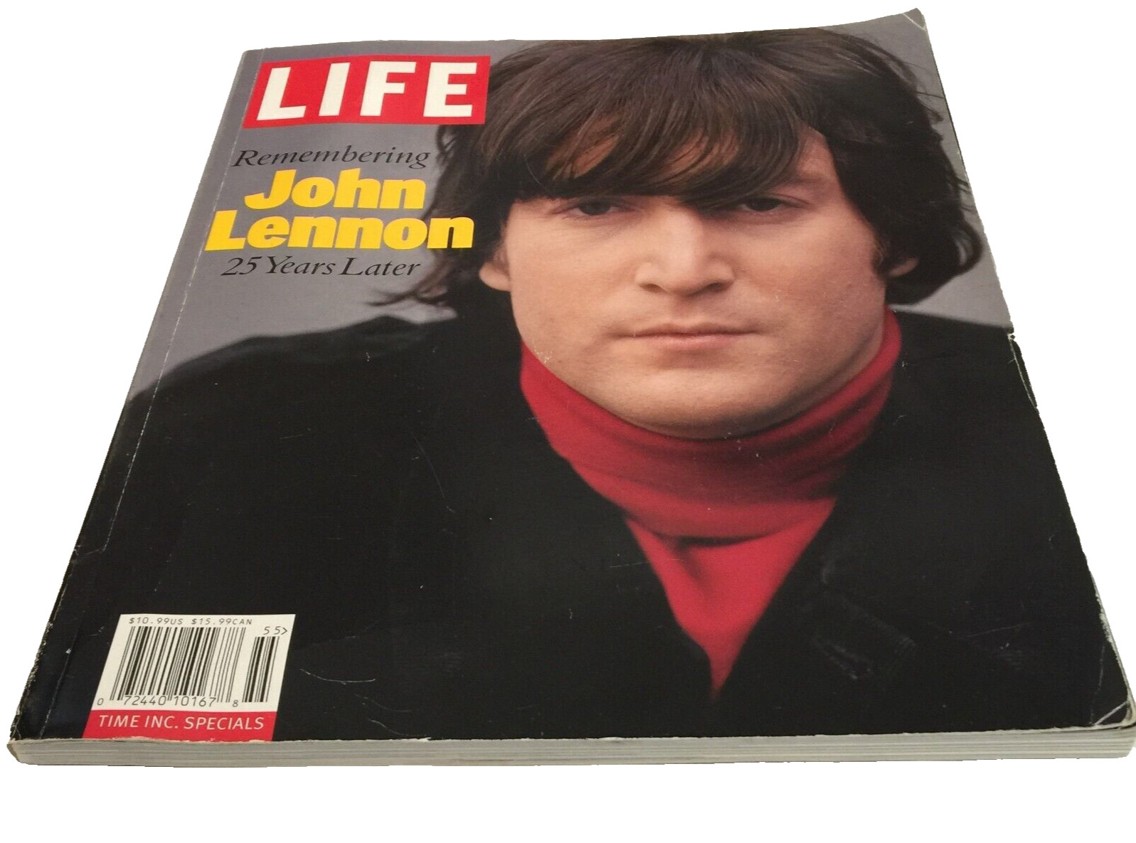 TIME INC SPECIALS LIFE REMEMBERING JOHN LENNON 25 YEARS LATER PAPERBACK BOOK