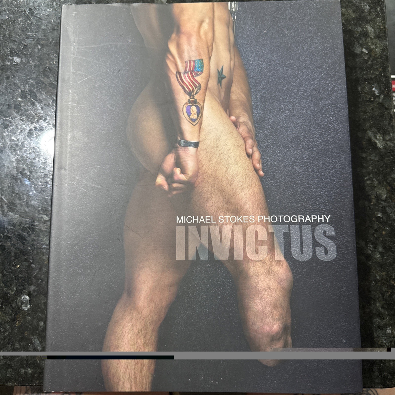 INVICTUS by Michael Stokes Signed Ist Edition / RARE / MINT / Male Nudes