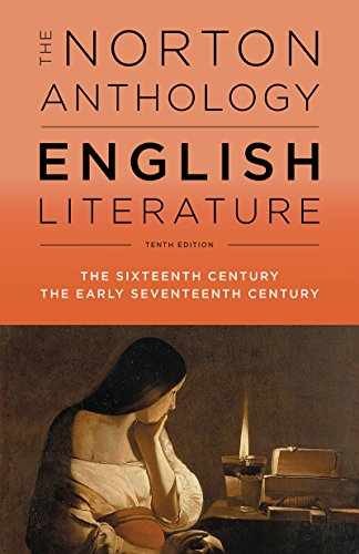 The Norton Anthology of English – Paperback, by Greenblatt Stephen – Very Good c