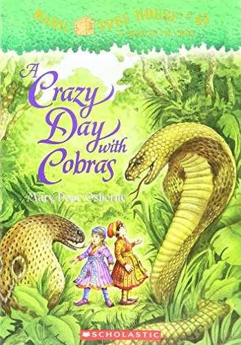 A Crazy Day with Cobras – Paperback, by Mary Pope Osborne – Very Good