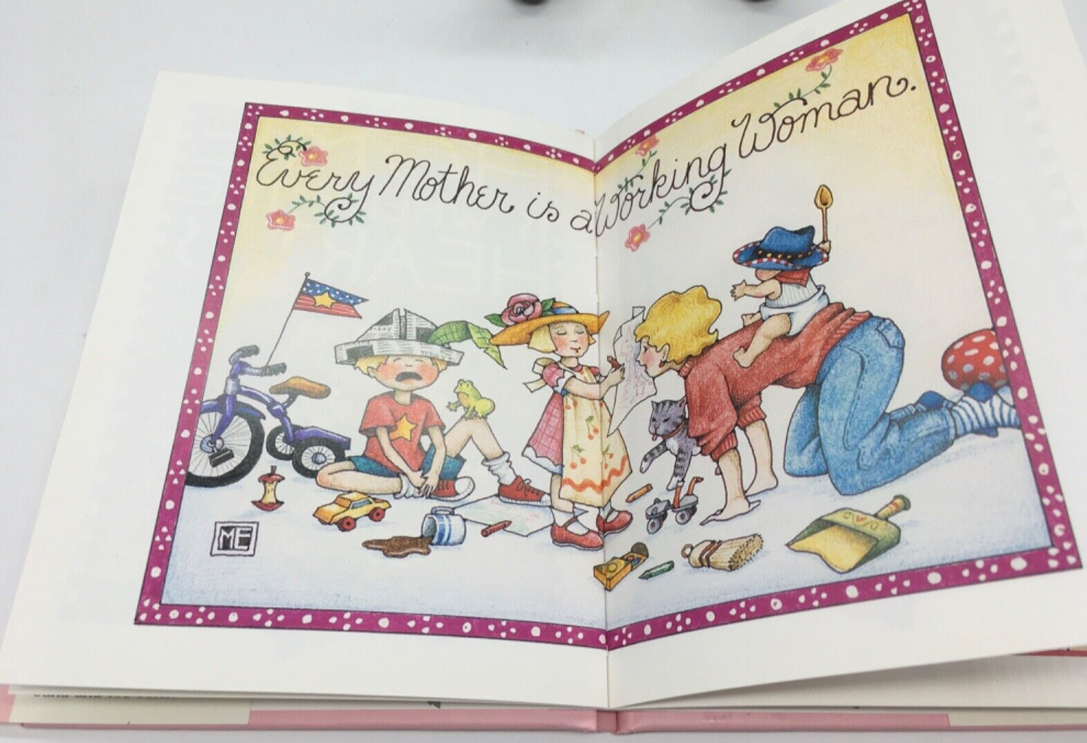 Mary Engelbreit Mother’s Day 1992 hardback 7” X 5.25” book For Mother o’ Mine