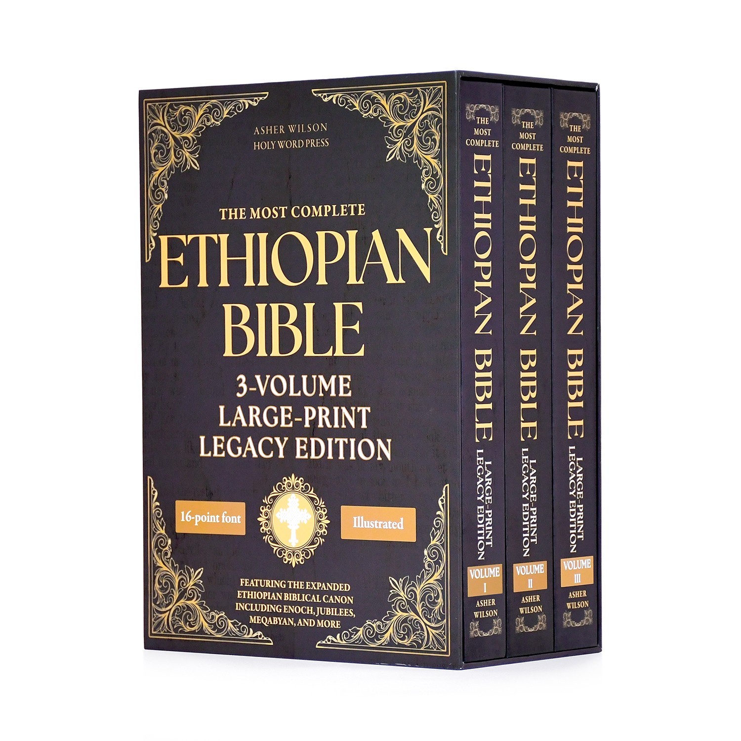 Large Print Legacy Edition, The Complete Ethiopian Bible by Asher Wilson