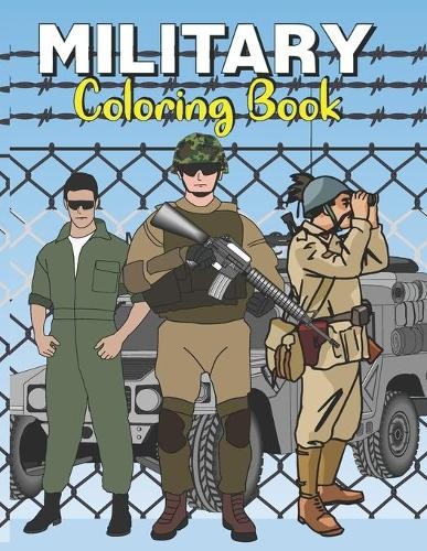 Dan Green Military Coloring Book (Paperback)