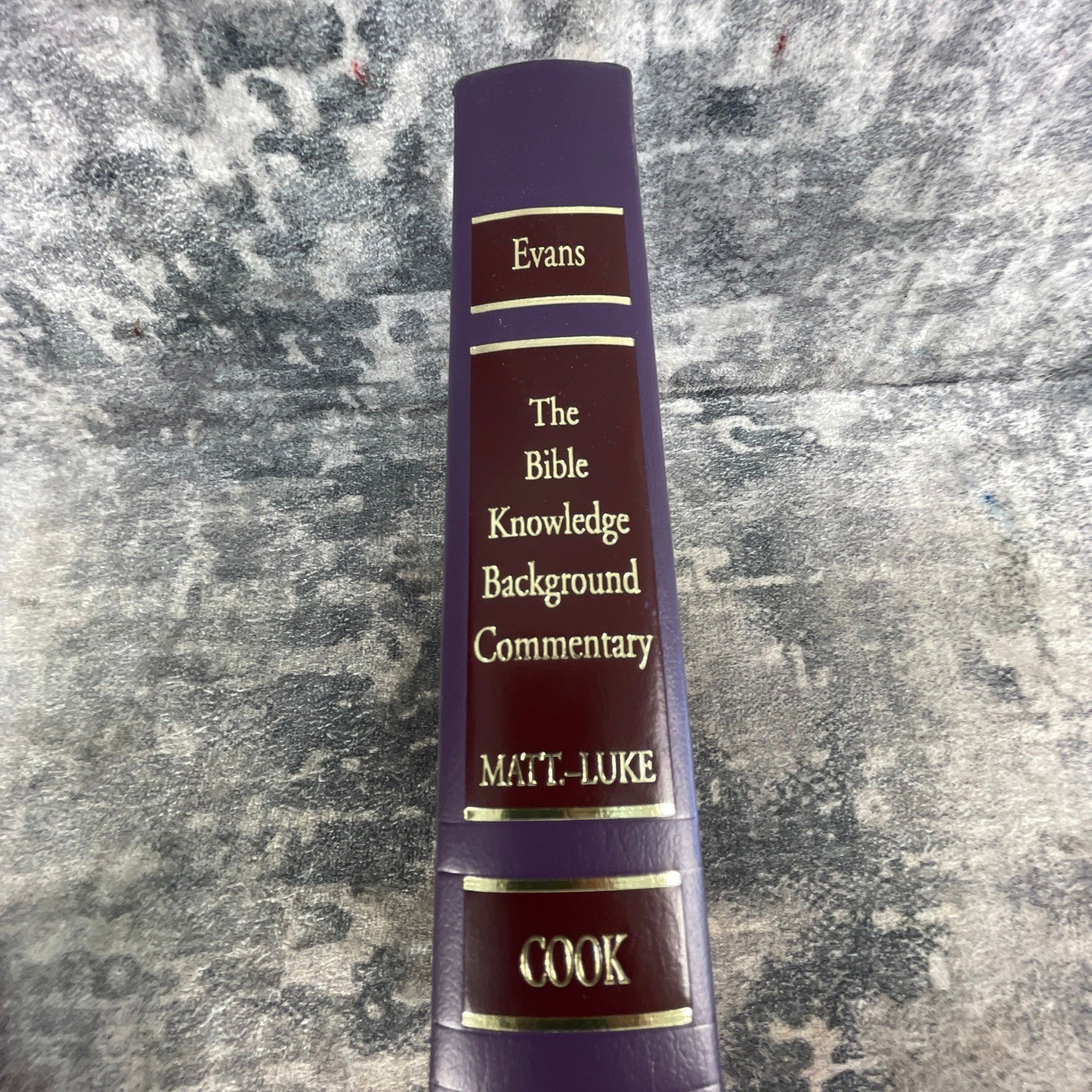 Bible Knowledge Background Commentary Matthew-Luke Hardcover NEW Bible Knowledge