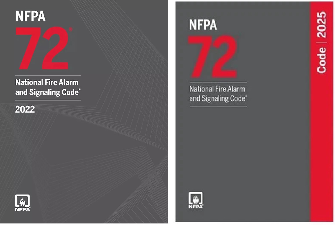 NFPA 72 2022 + NFPA 72 2025 National Fire Alarm and Signaling Code PAPERBACK