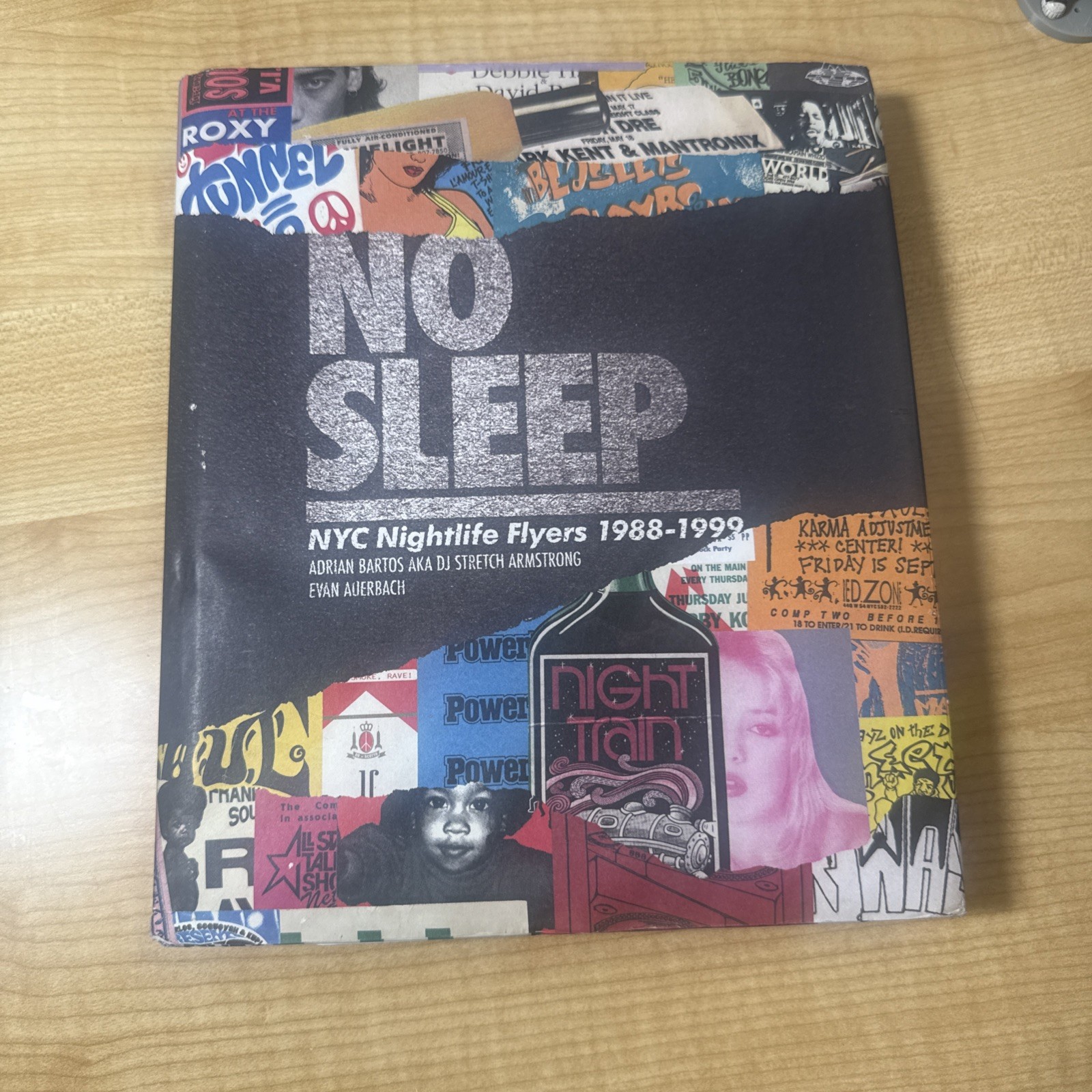 NO SLEEP: NYC Nightlife Flyers 1988-1999 NEW Hip Hop, Rap & House 1ST EDITION
