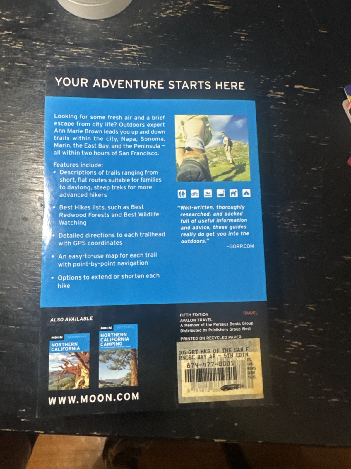 Moon 101 Great Hikes of the San Francisco Bay Area (2014, Trade Paperback)