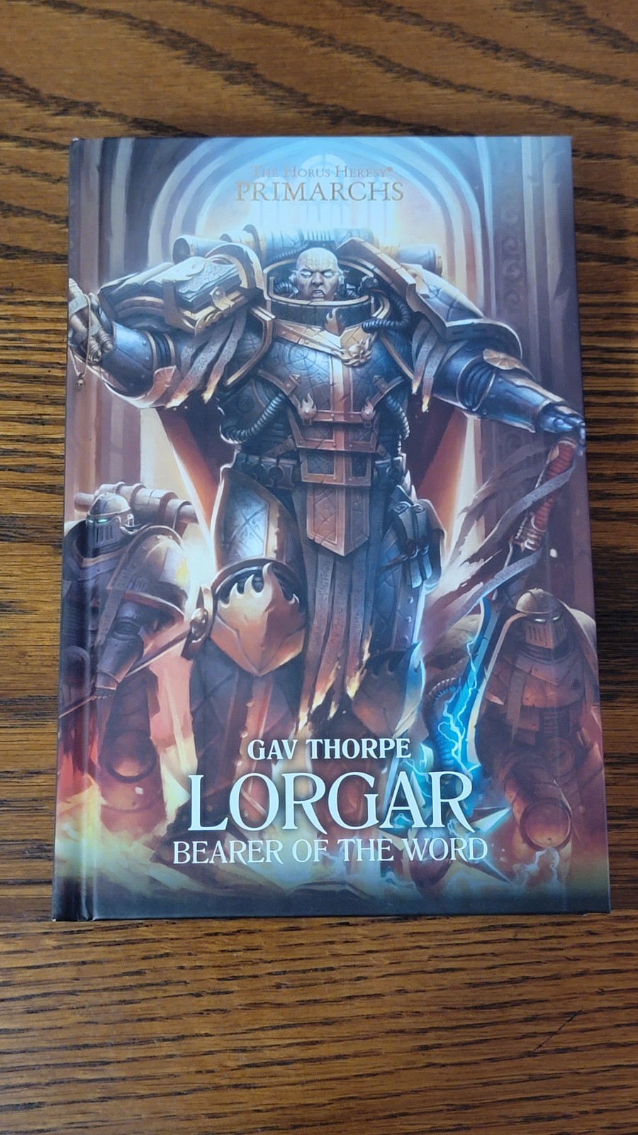 Lorgar : Bearer of the Word Hardcover Warhammer 40k Horus Heresy