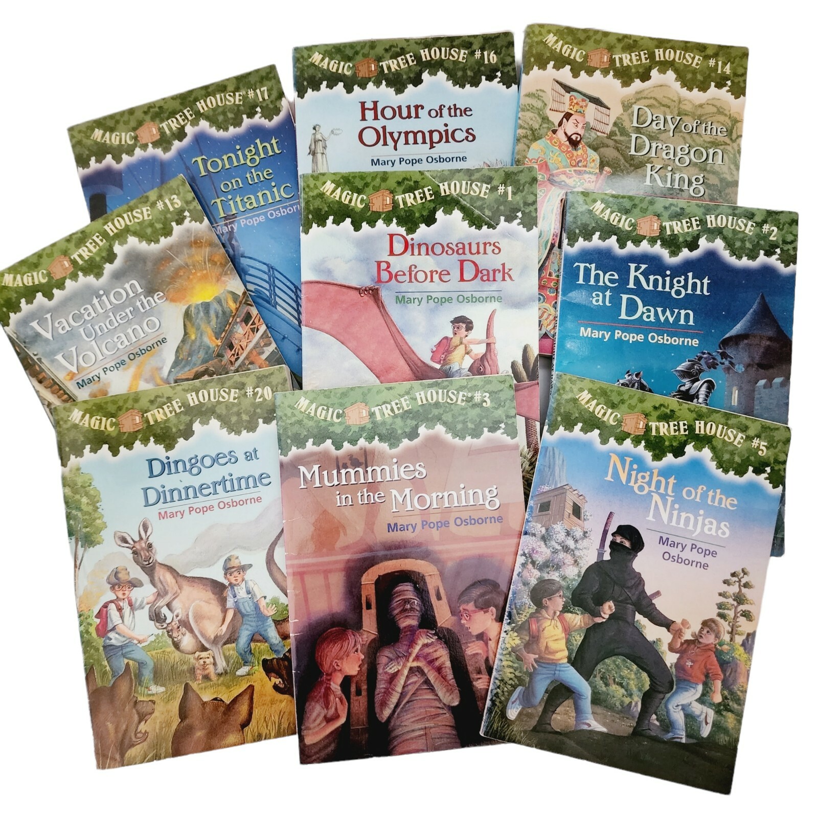 Magic Tree House books 9 softcover Mary Pope Osborne adventure homeschool