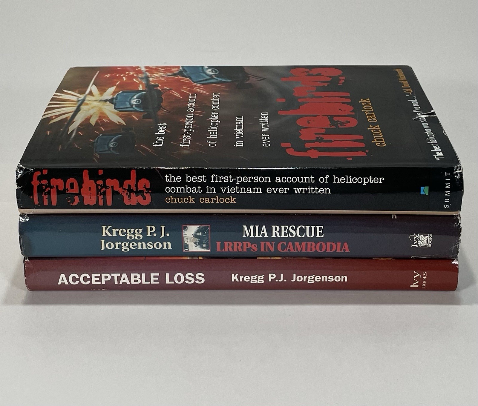 Vietnam War US Military Lot – FIREBIRDS, ACCEPTABLE LOSS, MIA RESCUE LRRP Air Co