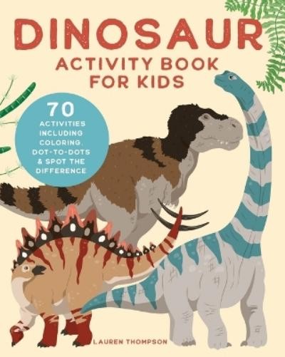 Lauren Thompson Dinosaur Activity Book for Kids (Paperback)