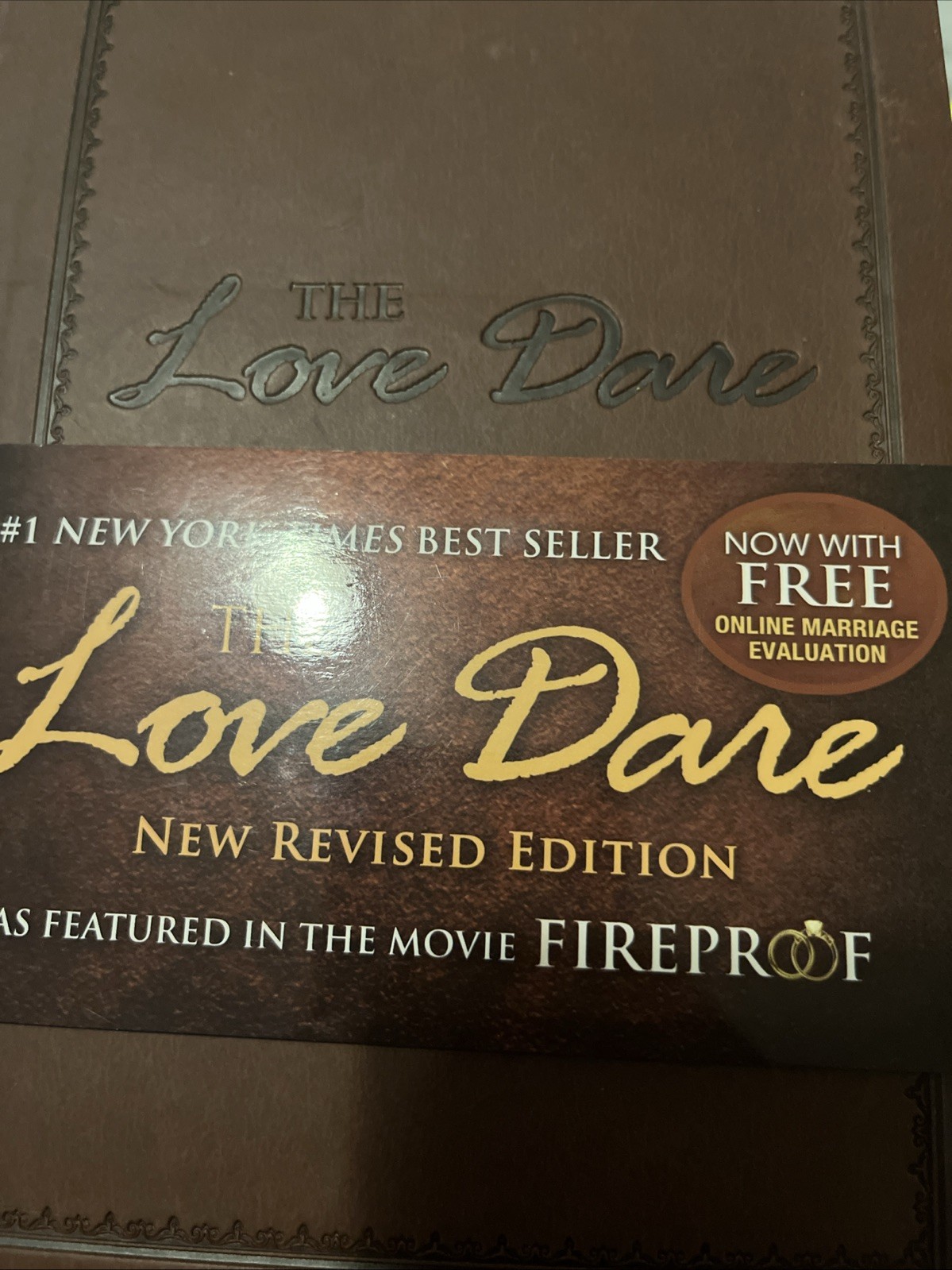 The Love Dare New Revised Edition Book Marriage Journal Leather by Alex Kendrick