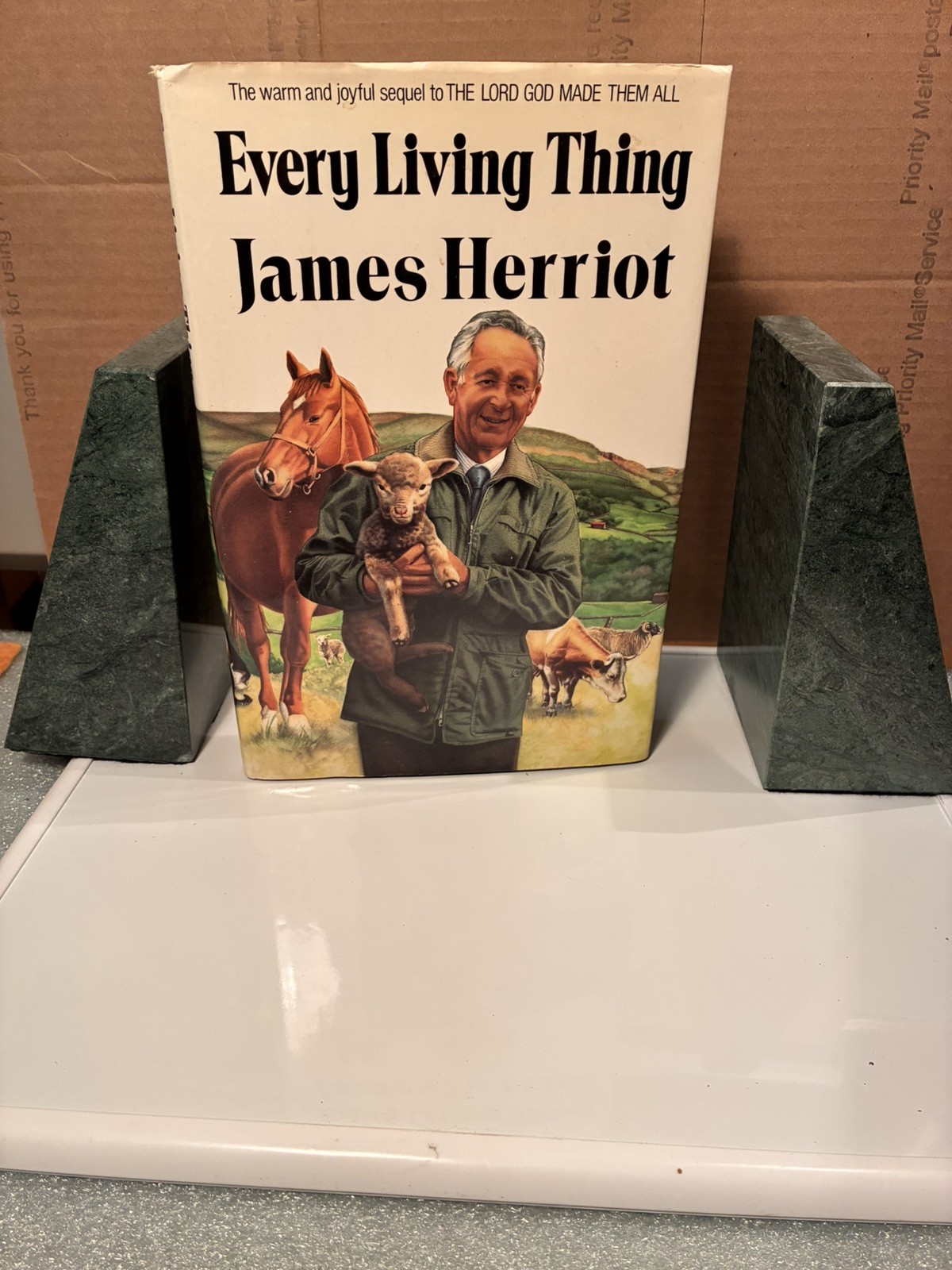 Lot of 3 James Herriot Hardcover Books All Things Wise Lord God Made Them