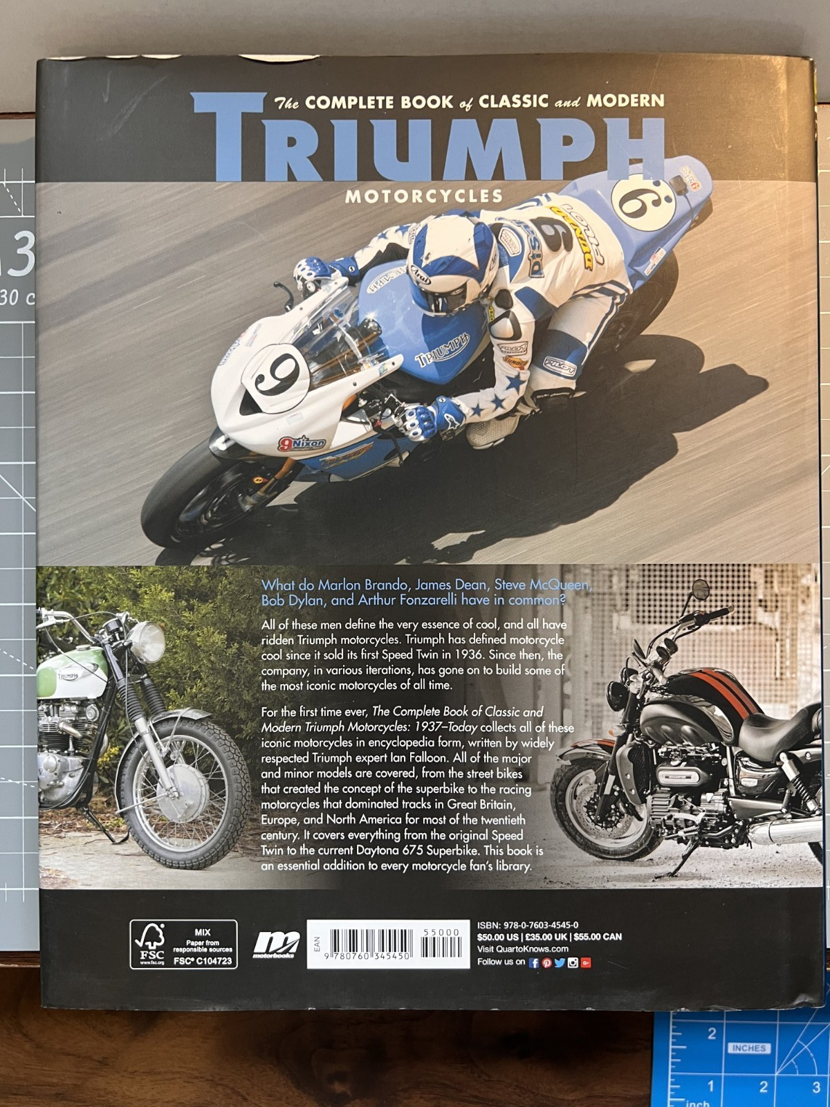 Complete Book of Classic & Modern Motorcycles, Falloon, Ian – LIKE NEW