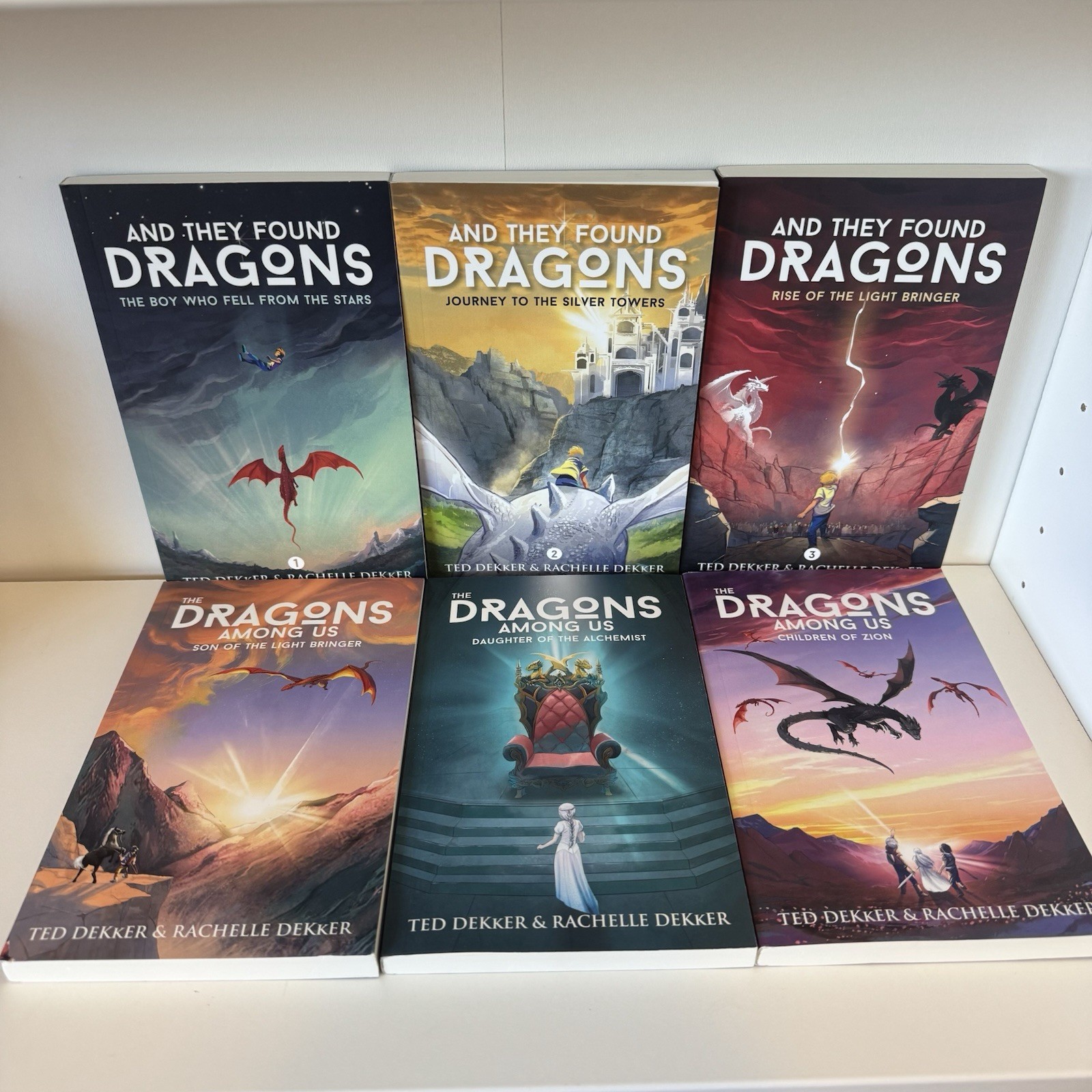 And They Found Dragons & Dragons Among Us: Complete 6-Book Series by Dekker