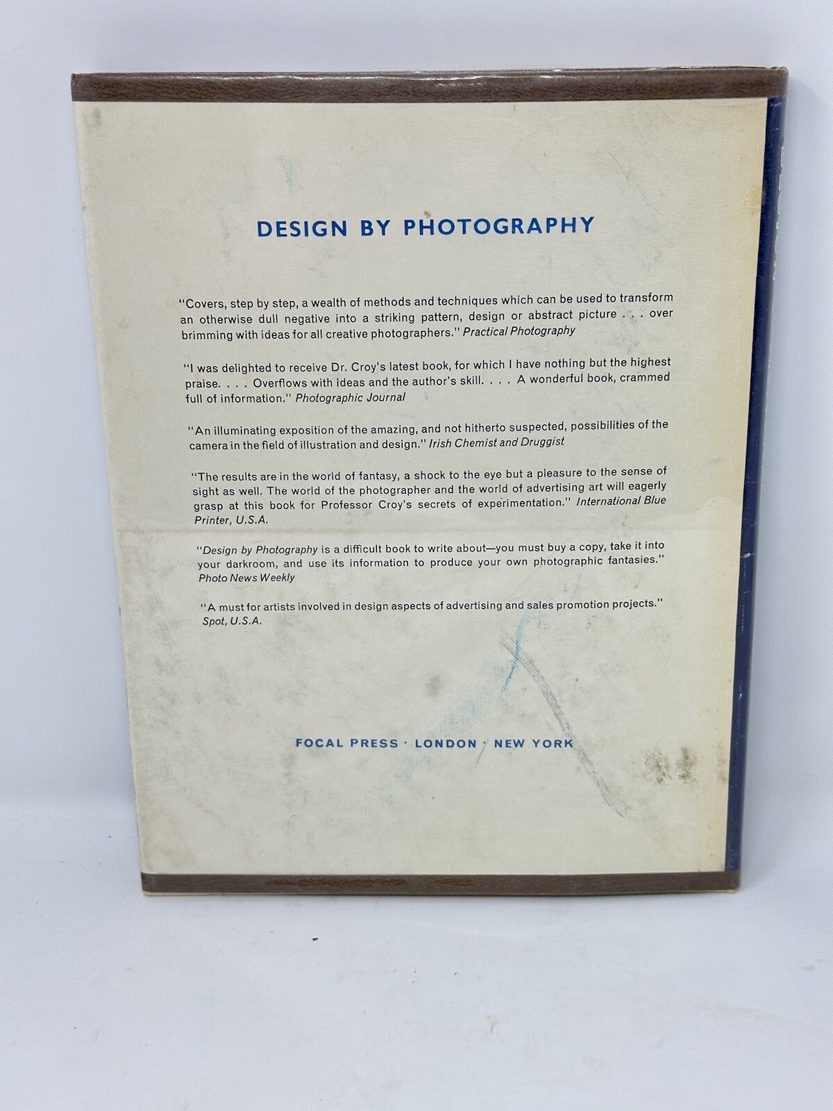 DESIGN BY PHOTOGRAPHY By Otto R. Croy – Hardcover