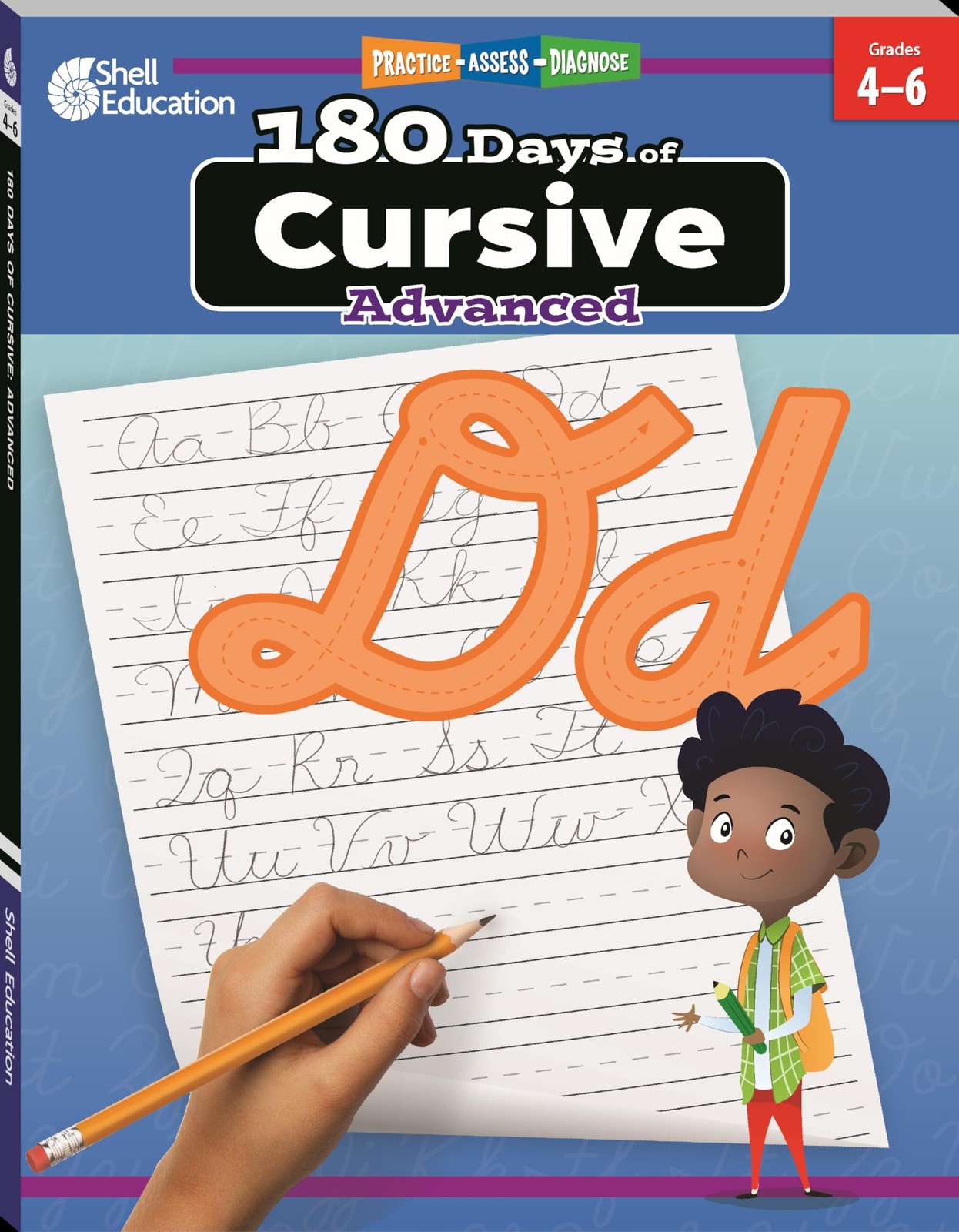 180 Days™: Cursive: Advanced: Practice, Assess, Diagnose (180 Days of Prac…