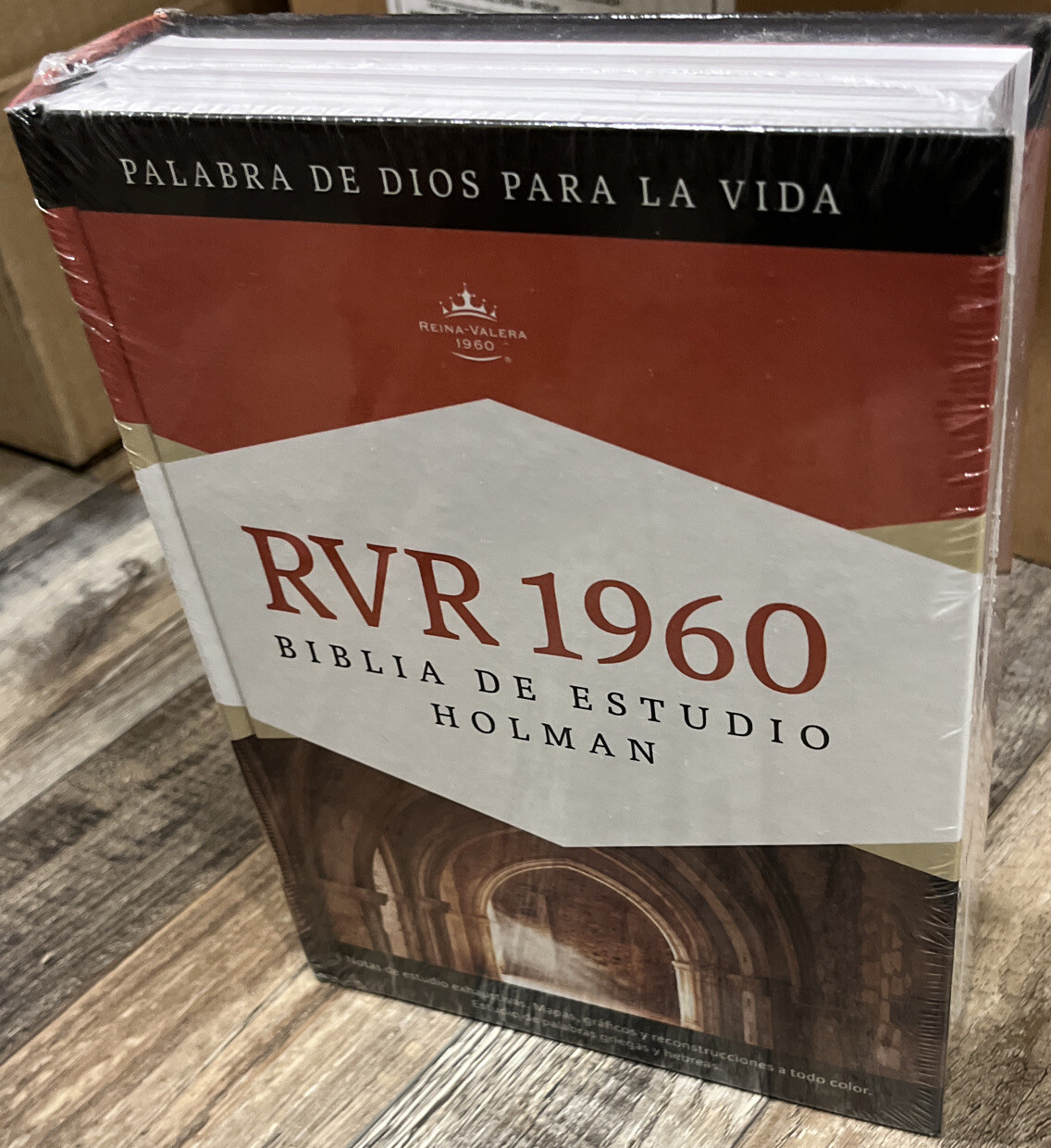BIBLIA RVR 1960 DE ESTUDIO HOLMAN TAPA DURA