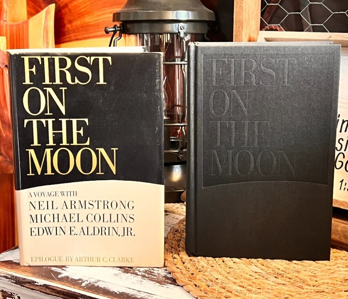 First on the Moon: Voyage with Armstrong, Collins, Aldrin by Farmer, 1970 HC/DC